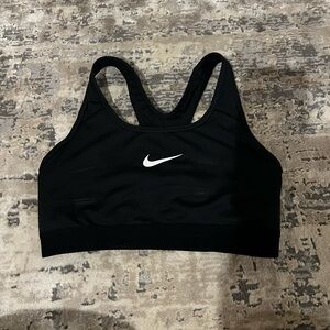 Nike Black Dri-Fit Sports Bra Size Small